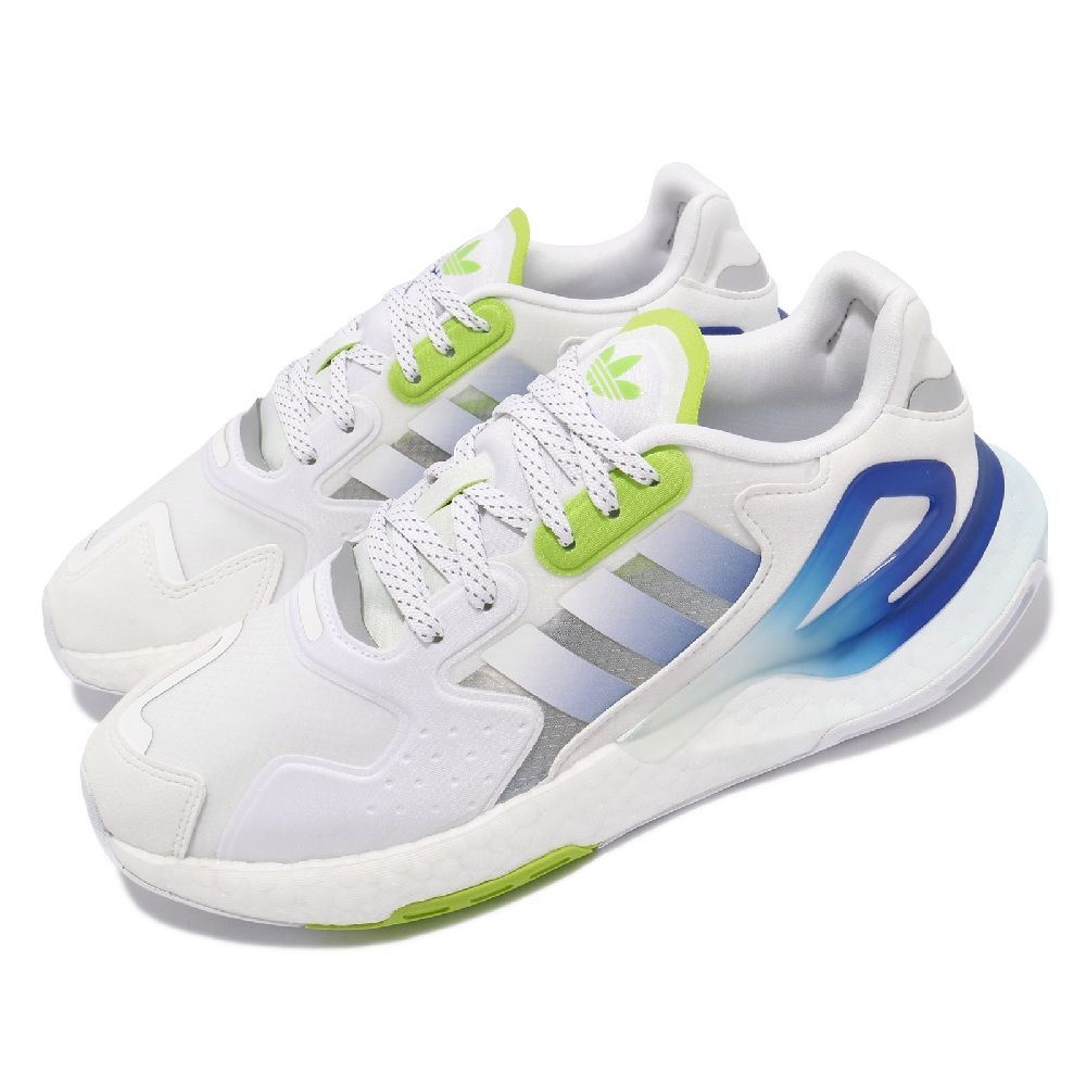 adidas 休閒鞋 Day Jogger 運動 男鞋 愛迪達 輕量 透氣 舒適 避震 穿搭 白 藍 GW4912