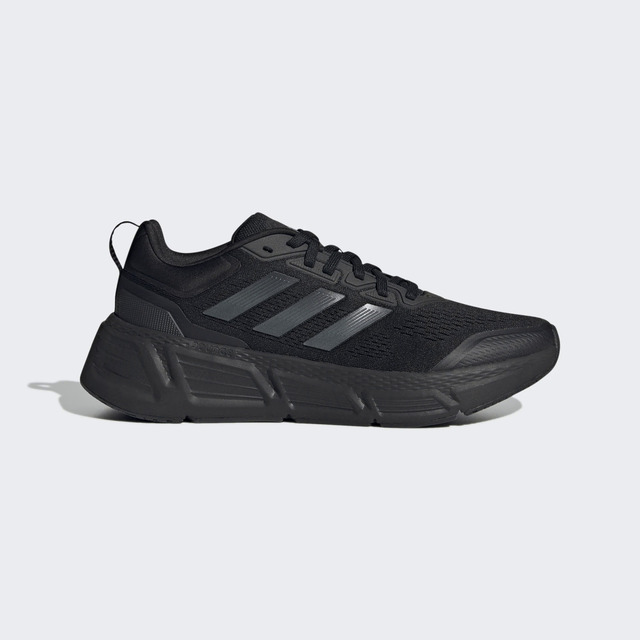 Adidas Questar [GZ0631 男 慢跑鞋 運動 訓練 健身 緩震 包覆 再生材質 愛迪達 黑灰