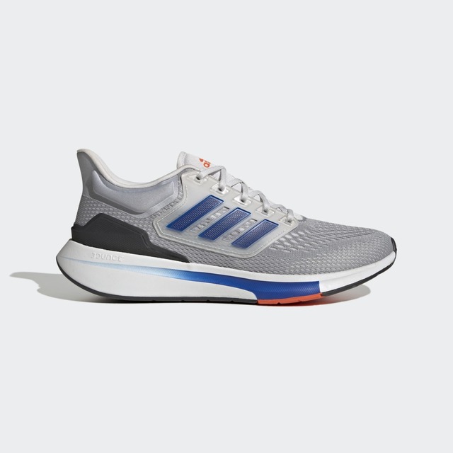 Adidas EQ21 Run [GY2195 男 慢跑鞋 運動 休閒 輕量 支撐 緩衝 彈力 銀 藍