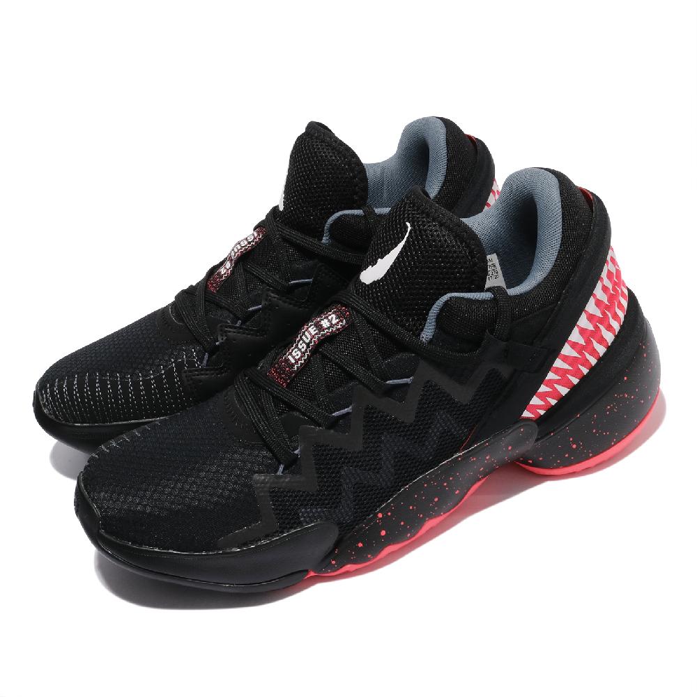 Adidas 籃球鞋 D O N Issue 2 GCA黑 紅 猛毒 Venom 男鞋 愛迪達 FW9038