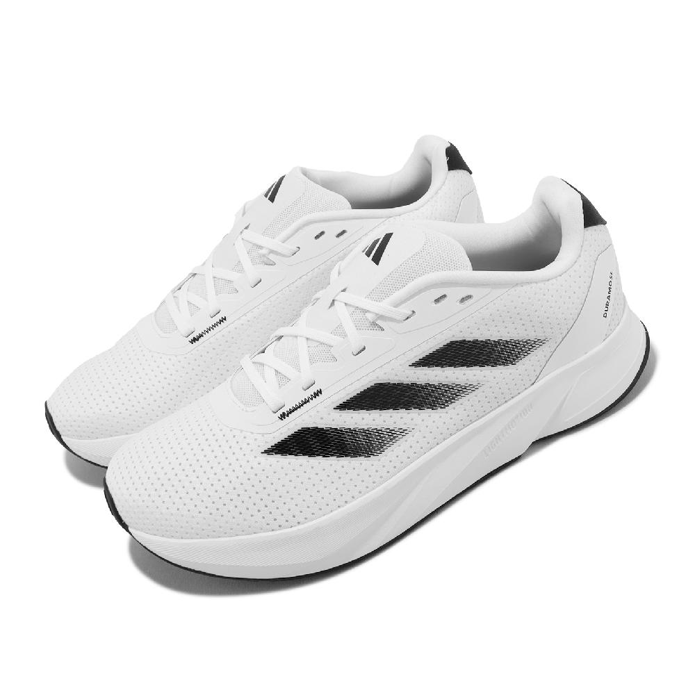 adidas 愛迪達 慢跑鞋 Duramo SL M 男鞋 黑 白 緩震 運動鞋 入門款 環保材質 IE7262