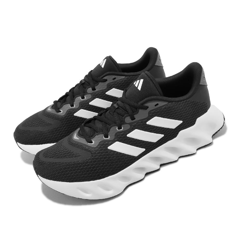 adidas 愛迪達 慢跑鞋 Switch Run M 男鞋 黑 白 微增高 緩衝 運動鞋 IF5720