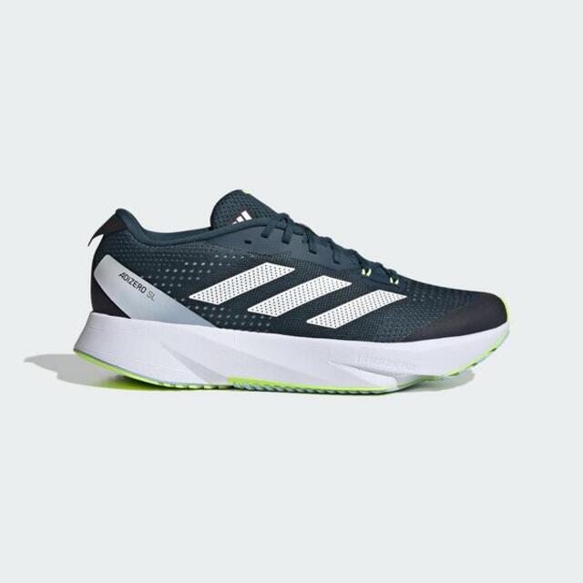 Adidas Adizero SL [ID6921 男 慢跑鞋 運動 路跑 訓練 比賽 緩震 透氣 舒適 愛迪達 深綠