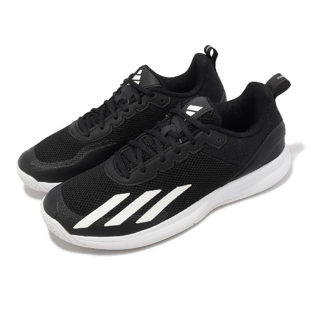 adidas 愛迪達 網球鞋 Courtflash Speed 男鞋 黑 白 穩定 支撐 運動鞋 IG9537