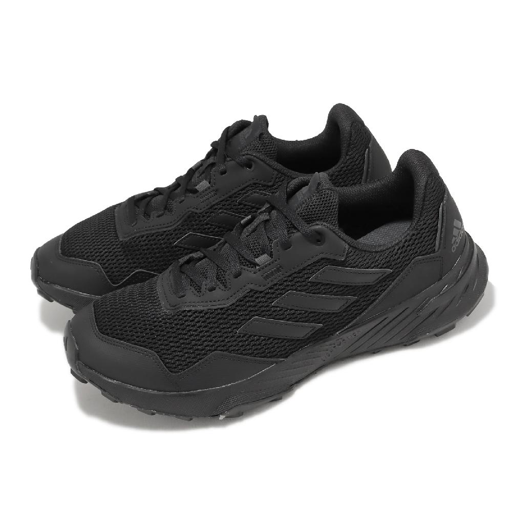 adidas 愛迪達 越野跑鞋 Tracefinder 男鞋 黑 全黑 戶外 環保材質 運動鞋 入門款 Q47235