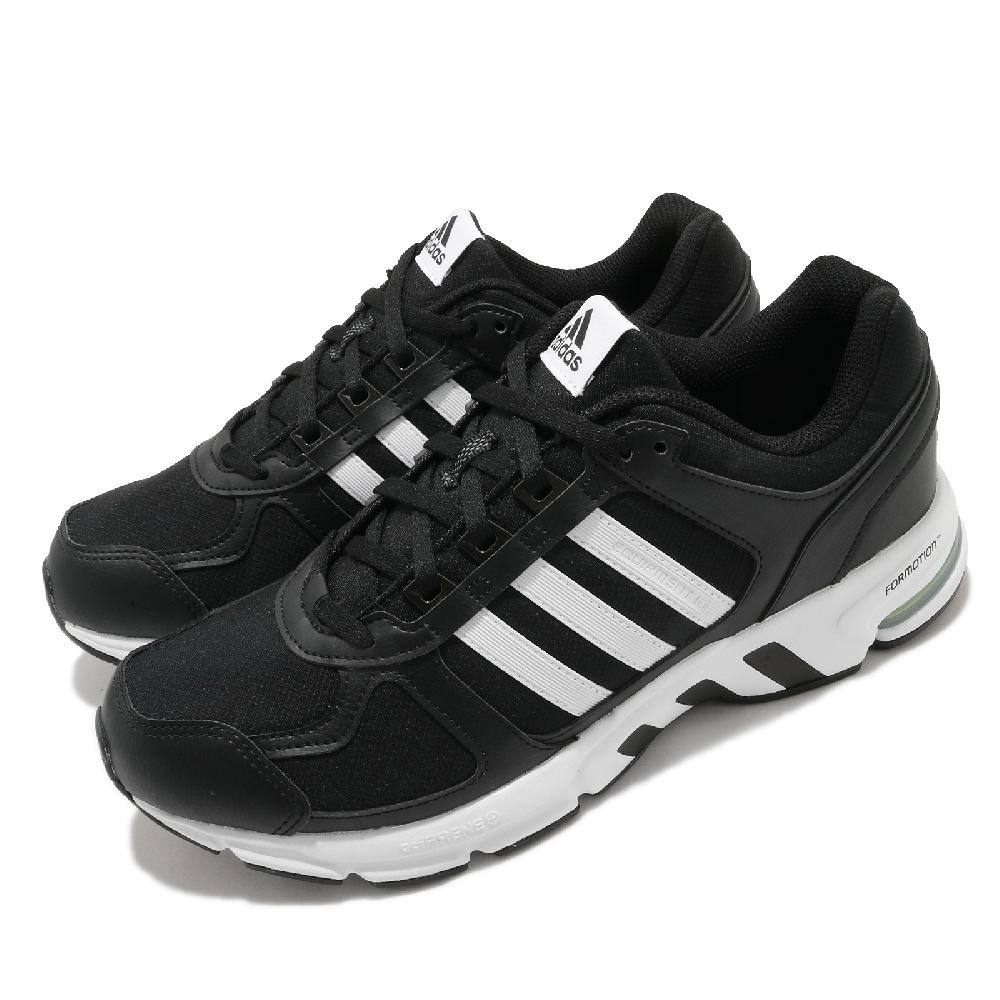 adidas 愛迪達 慢跑鞋 Equipment 10 U 男鞋 黑 白 路跑 運動鞋 FW9995