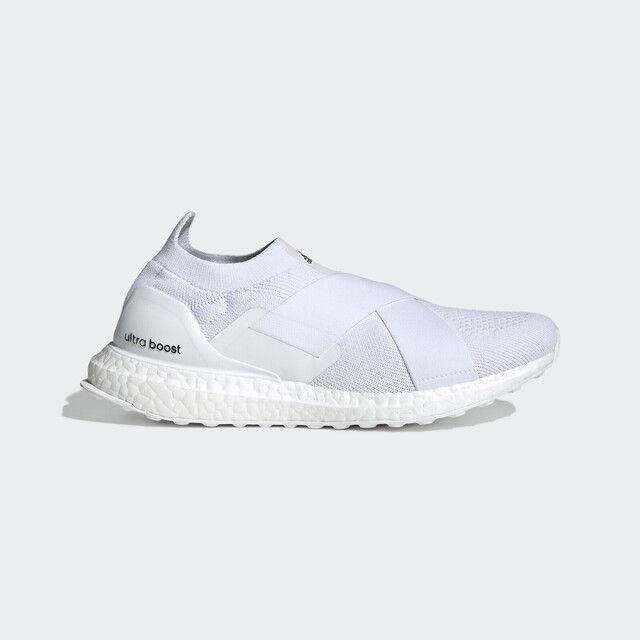 Adidas Ultraboost Slip On DNA W [GX5083 女 慢跑鞋 運動 包覆 緩衝 繃帶 白