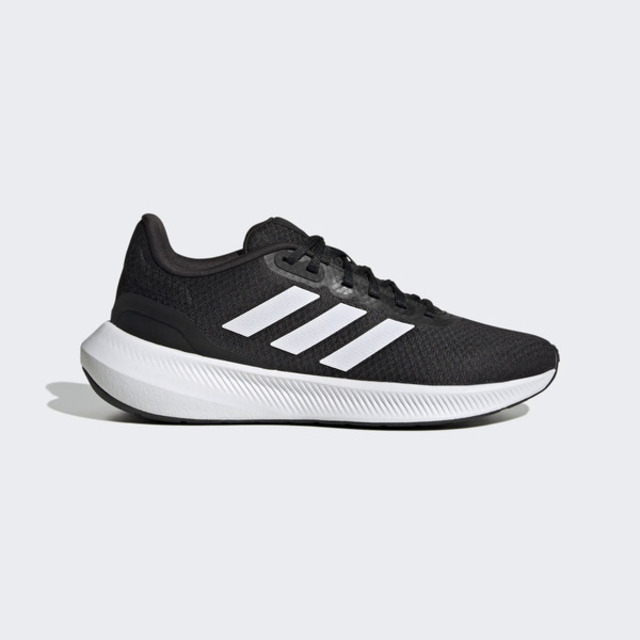 Adidas Runfalcon 3.0 W [HP7556 女 慢跑鞋 運動 休閒 跑鞋 透氣 緩震 舒適 黑 白