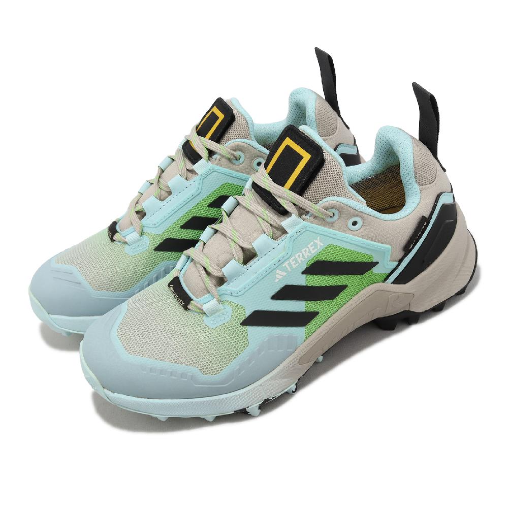 adidas 愛迪達 越野跑鞋 Terrex Swift R3 GTX W x NA 女鞋 藍 聯名 防水 馬牌輪胎底 IF7919