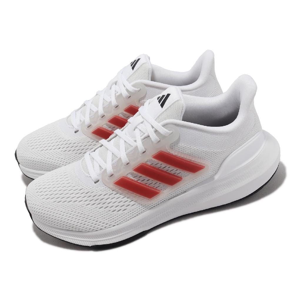 adidas 愛迪達 慢跑鞋 Ultrabounce W 女鞋 白 紅 緩震 運動鞋 路跑 ID2243
