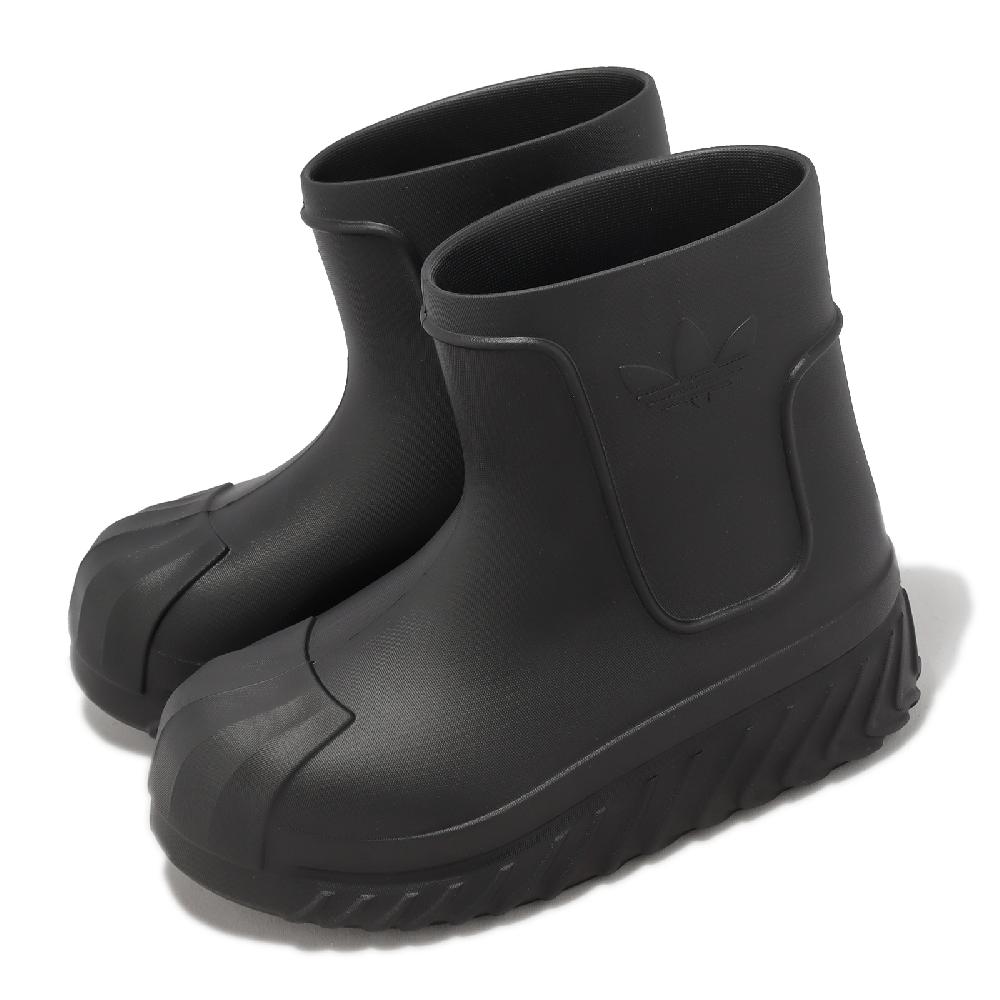 adidas 愛迪達 雨鞋 Adifom Superstar Boot W 女鞋 黑 全黑 貝殼頭 厚底 三葉草 IG3029