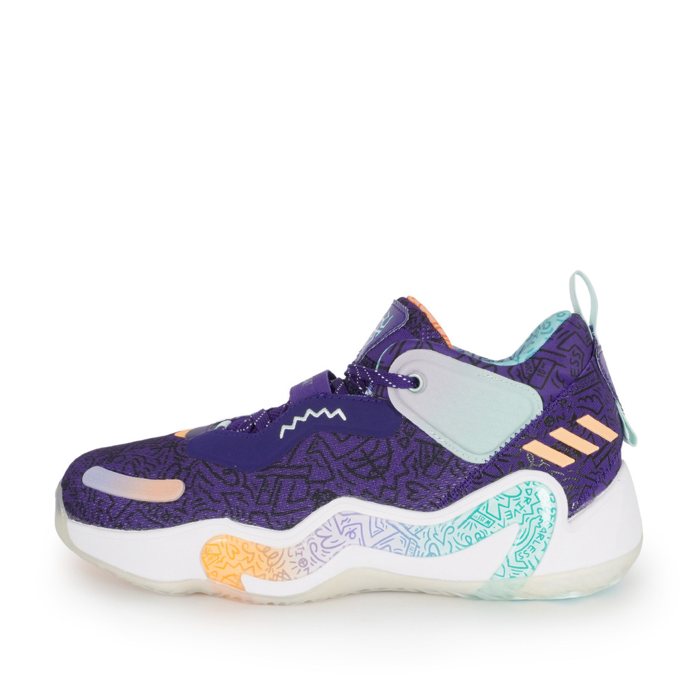 Adidas D.o.n. Issue 3 Gca [GV7264 男鞋 籃球鞋 運動 舒適 低筒 穩定 緩震 紫橘