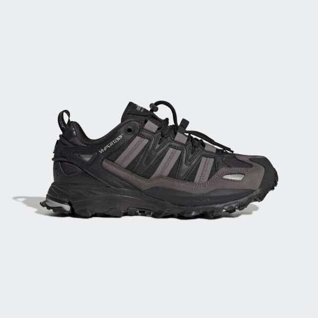 Adidas Hyperturf [GX2022 男 休閒鞋 運動 復古 三葉草 反光 耐磨 緩震 包覆 機能 黑 灰