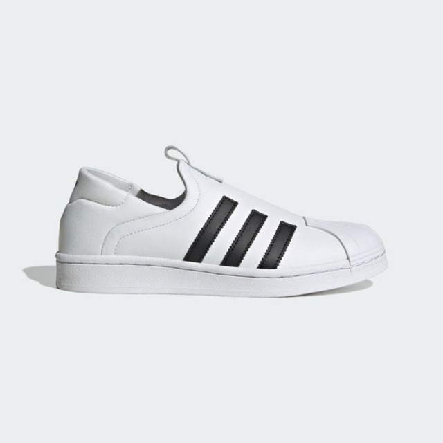 Adidas Superstar Slip On W [IE0399 女 休閒鞋 懶人鞋 皮革 貝殼頭 無鞋帶 白 黑