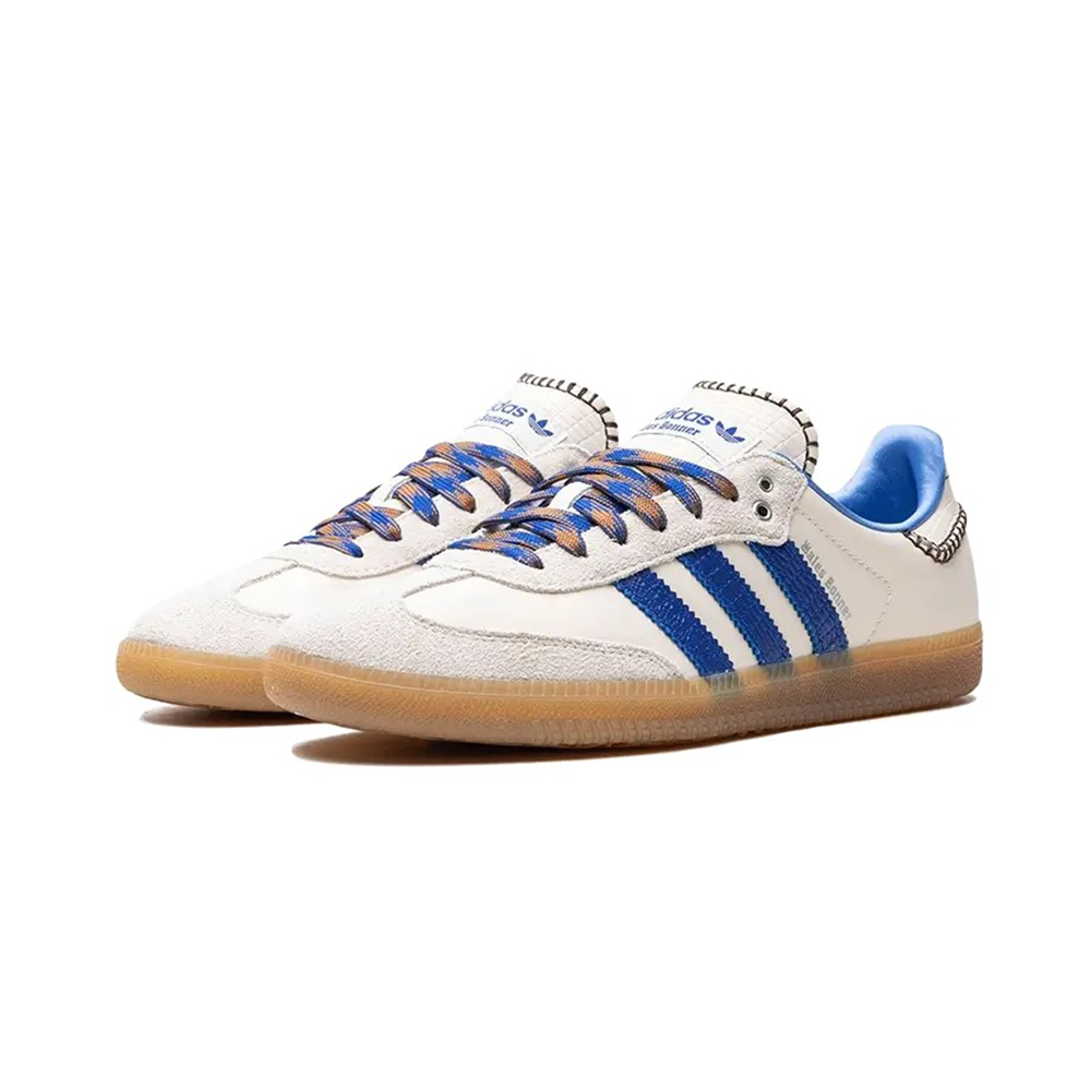 WB x Adidas Originals Samba OG Royal Blue 皇家藍 男鞋 休閒鞋 聯名款 IH7756