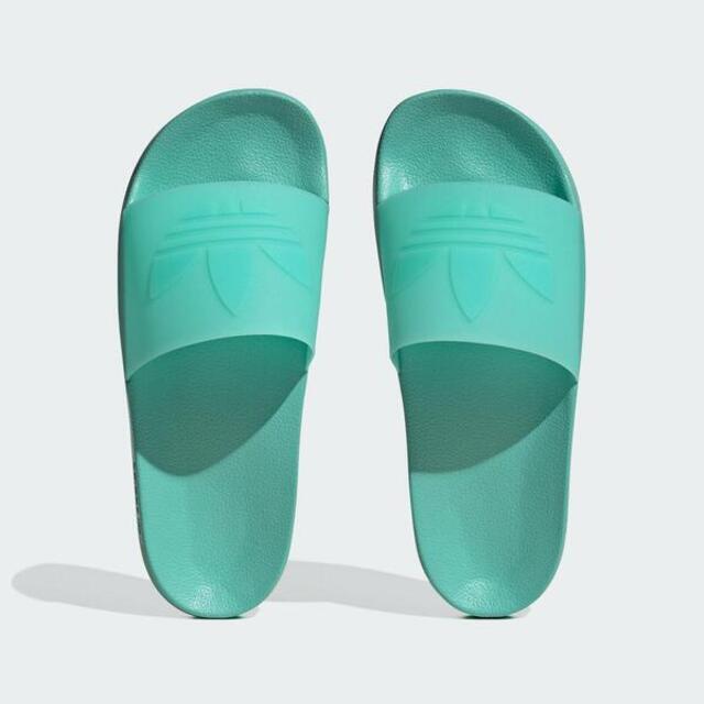 Adidas Adilette Lite [IE7737 男女 涼拖鞋 運動 休閒 經典 三葉草 搶眼 夏天 海灘 綠