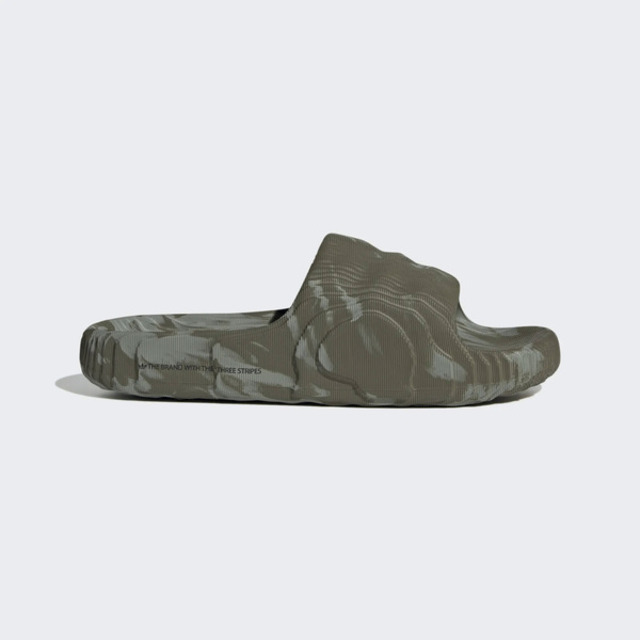 Adidas Adilette 22 [HP6517 男 涼拖鞋 運動 經典 一片拖 休閒 夏日 海灘 渲染 橄欖綠