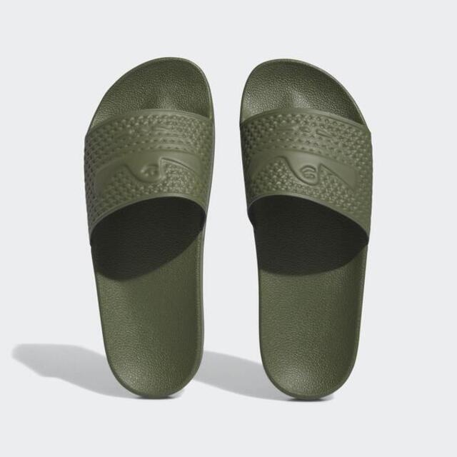 Adidas Shmoofoil Slide [IG5255 男女 涼拖鞋 運動 休閒 聯名款 舒適 夏天 海灘 軍綠