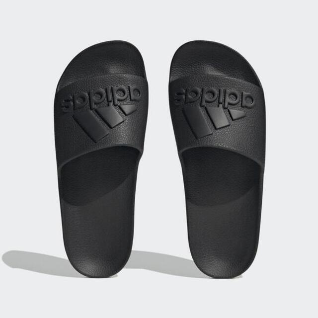 Adidas Adilette Aqua [IF7371 男女 涼拖鞋 運動 休閒 夏天 海灘 泳池 快乾 舒適 黑