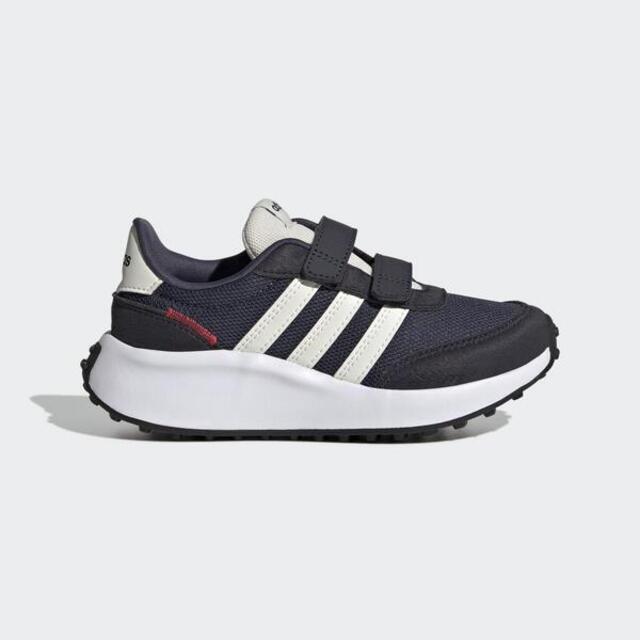 Adidas Run 70s CF K GW0334 中童 慢跑鞋 運動 休閒 魔鬼氈 緩震 透氣 愛迪達 深藍黑