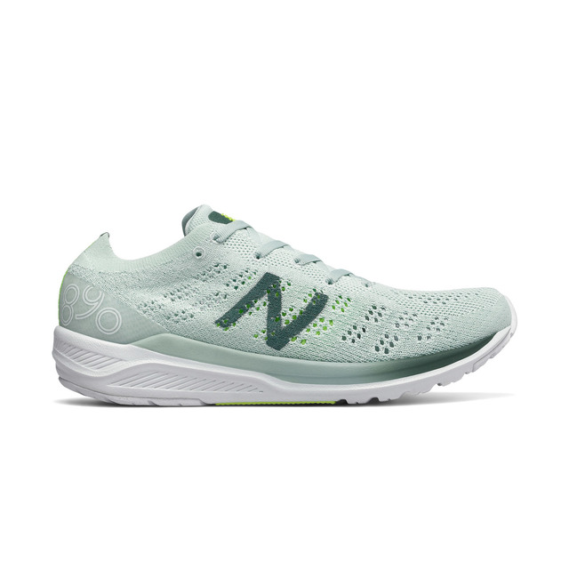 New Balance [W890BG7B 女 慢跑鞋 運動 路跑 B楦 890 v7 輕量 透氣 紐巴倫 蘋果綠