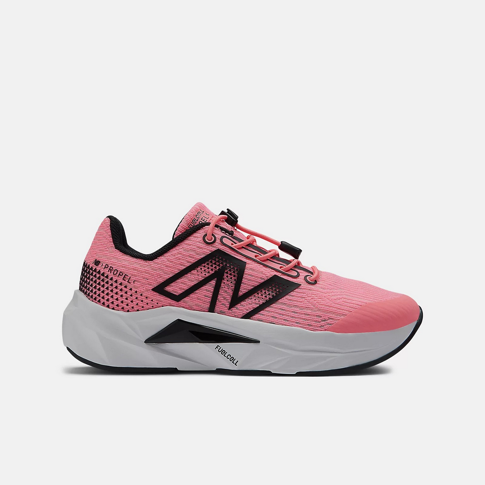 【New Balance】童鞋 跑步鞋 中大童 粉黑色 PAFCPRP5-W