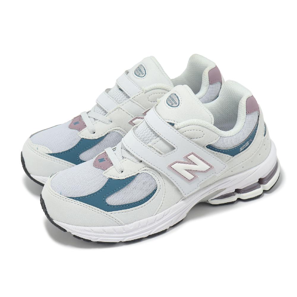New Balance 紐巴倫 休閒鞋 2002R 中童 寬楦 石英灰 冰酒 小朋友 魔鬼氈 拼接 千禧跑鞋 NB PV2002KA-W