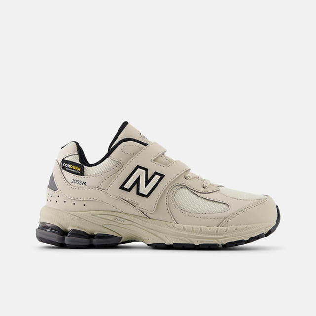 New Balance 2002 HOOK & LOOP PV2002PM 中童 休閒鞋 運動 復古 W楦 米灰