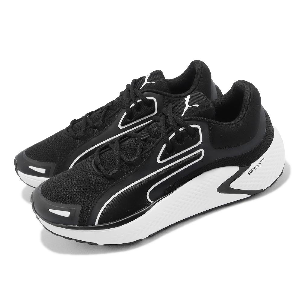 Puma 慢跑鞋 Softride Pro Coast 男鞋 黑 輕量 緩震 低筒 透氣 路跑 運動鞋 37705901