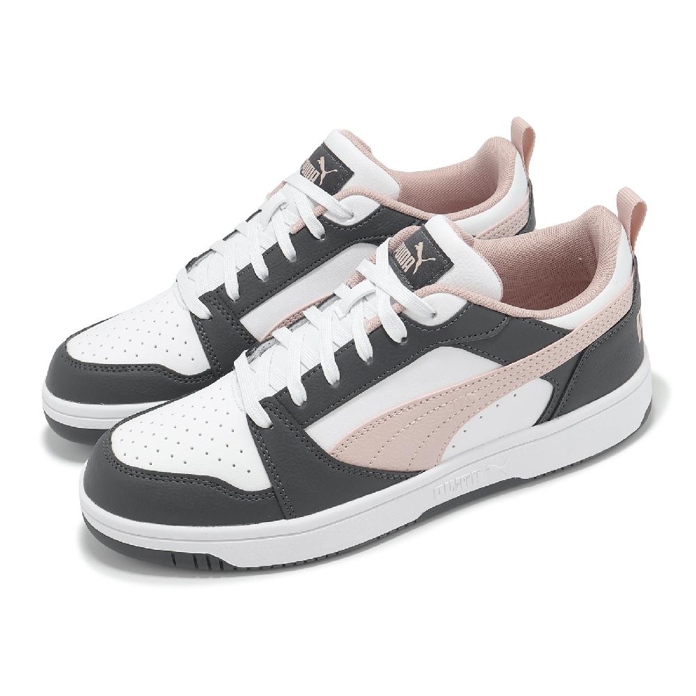 Puma 彪馬 休閒鞋 Rebound V6 Low 男鞋 女鞋 深灰 粉紅 低筒 復古 39232827