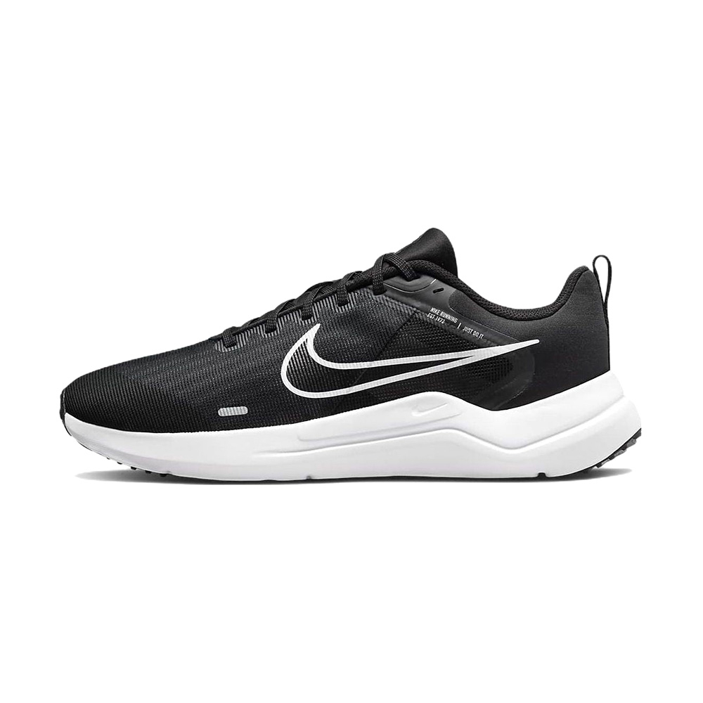 Nike Downshifter 12 男 黑白色 輕量 透氣 舒適 慢跑鞋 DD9293-001