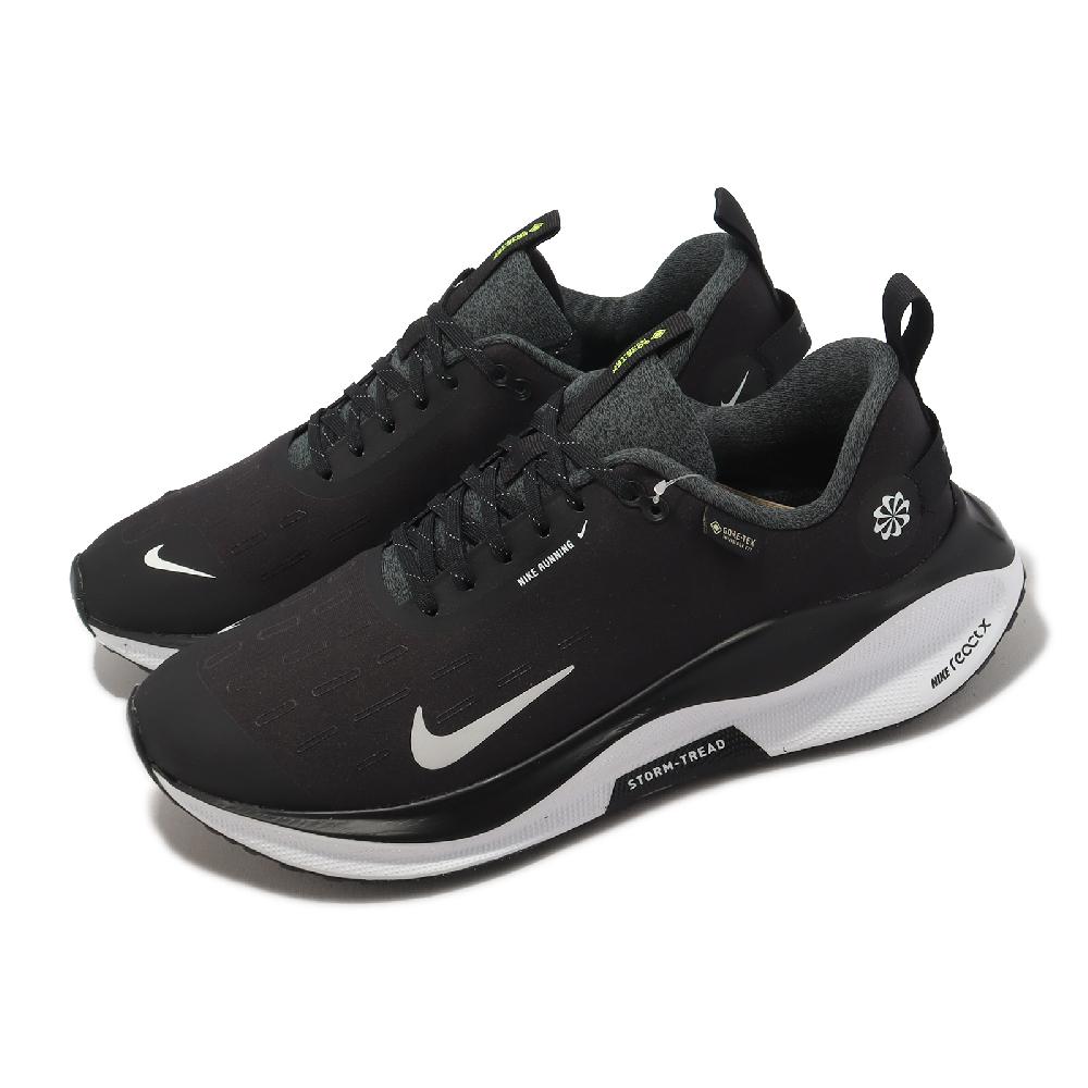 Nike 耐吉 防水慢跑鞋 ReactX Infinity RN 4 GTX 黑 白 男鞋 反光 緩震 運動鞋 FB2204-001