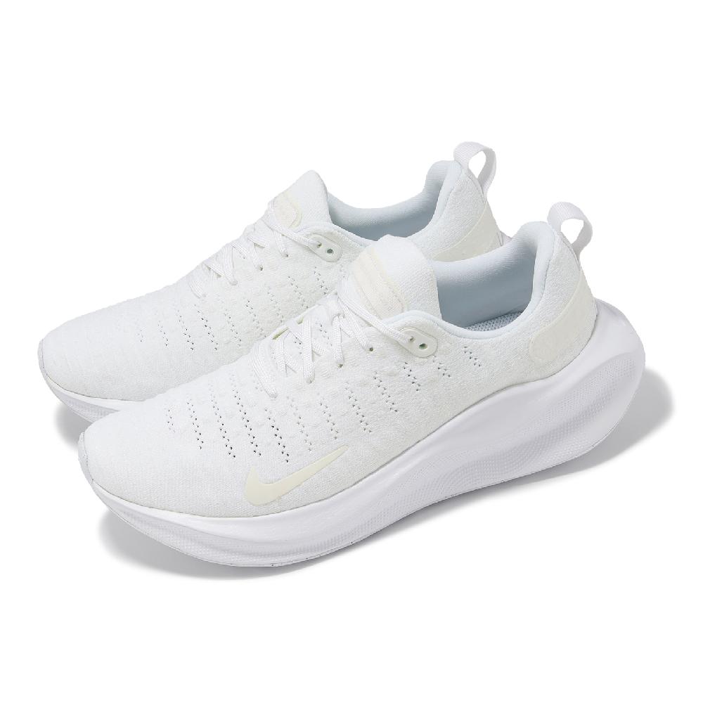 Nike 耐吉 慢跑鞋 ReactX Infinity Run 4 男鞋 白 針織 緩震 運動鞋 DR2665-103