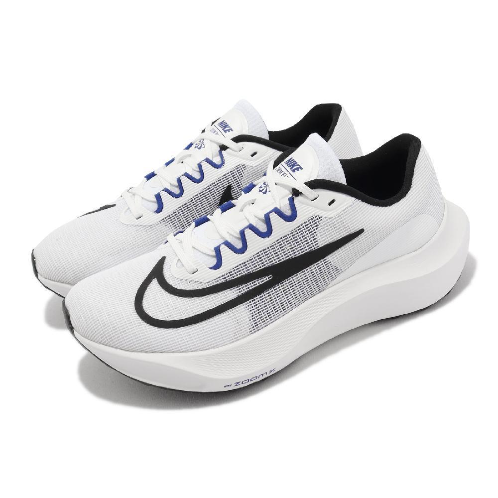 Nike 耐吉 慢跑鞋 Zoom Fly 5 白 黑 男鞋 緩震 回彈 輕量 路跑 運動鞋 DZ2769-101