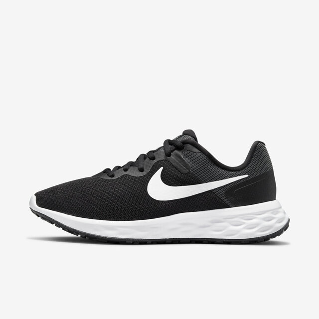 Nike W Revolution 6 NN [DC3729-003 女 慢跑鞋 運動 訓練 透氣 緩震 舒適 黑灰白