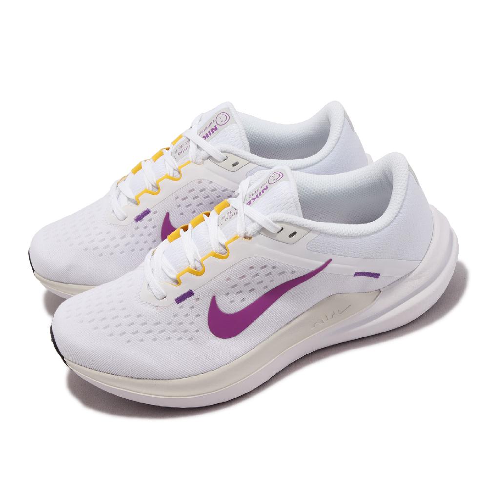 Nike 耐吉 慢跑鞋 Wmns Air Winflo 10 女鞋 白 紫 緩震 運動鞋 路跑 DV4023-103