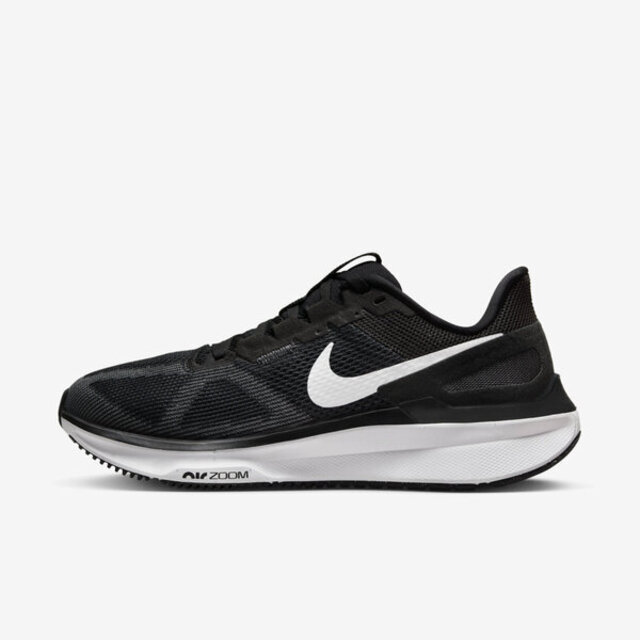 Nike W Air Zoom Structure 25 [DJ7884-001 女 慢跑鞋 路跑 支撐 緩震 黑白