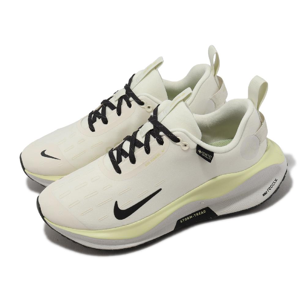 Nike 耐吉 慢跑鞋 Wmns ReactX Infinity Run 4 GTX 米白 黑 女鞋 防水 運動鞋 FB2197-100