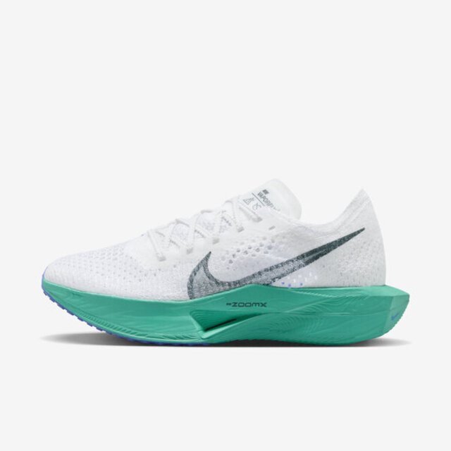 Nike W Zoomx Vaporfly Next% 3 [DV4130-102 女 慢跑鞋 馬拉松 路跑 白綠
