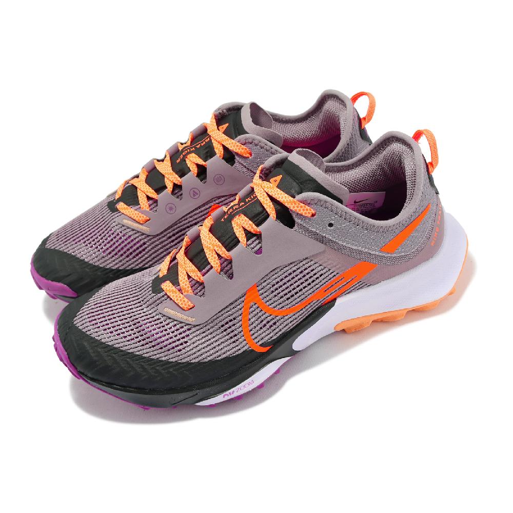 Nike 耐吉 越野跑鞋 Wmns Air Zoom Terra Kiger 8 女鞋 紫 橘 戶外 運動鞋 DH0654-501
