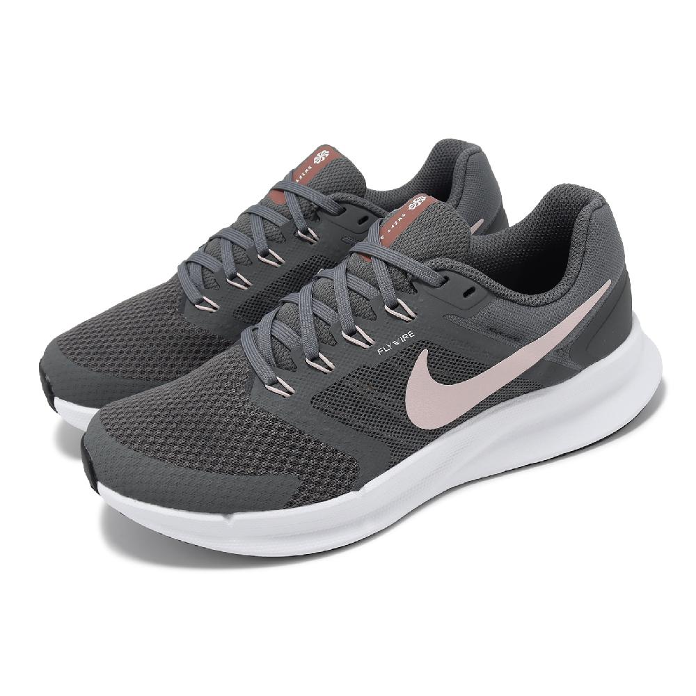 Nike 耐吉 慢跑鞋 Wmns Run Swift 3 女鞋 灰 粉 透氣 支撐 路跑 休閒 運動鞋 DR2698-008