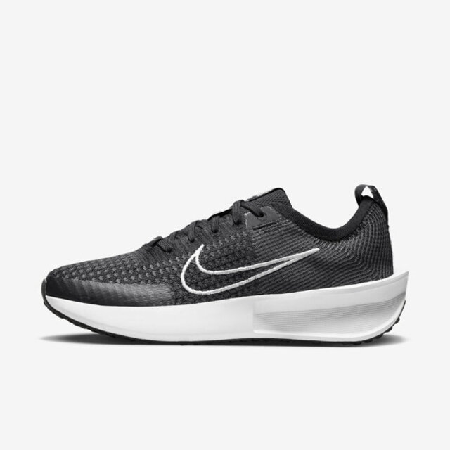 Nike W Interact Run [FD2292-003 女 慢跑鞋 運動 休閒 透氣 回彈 緩震 舒適 黑 白
