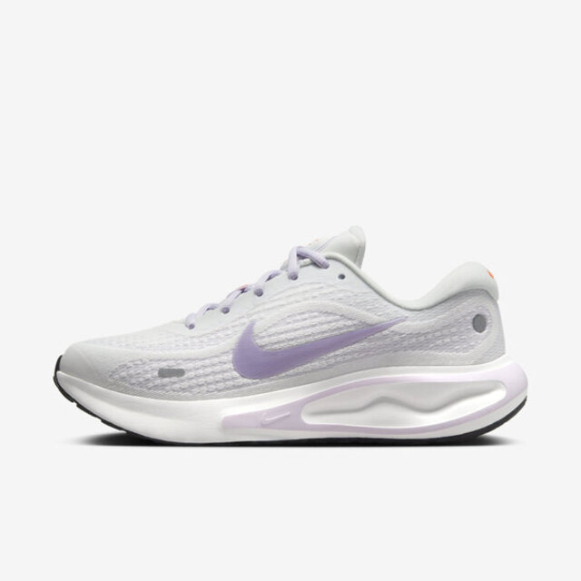 Nike W Journey Run [FJ7765-100 女 慢跑鞋 運動 路跑 緩震 穩固 舒適 灰白 紫