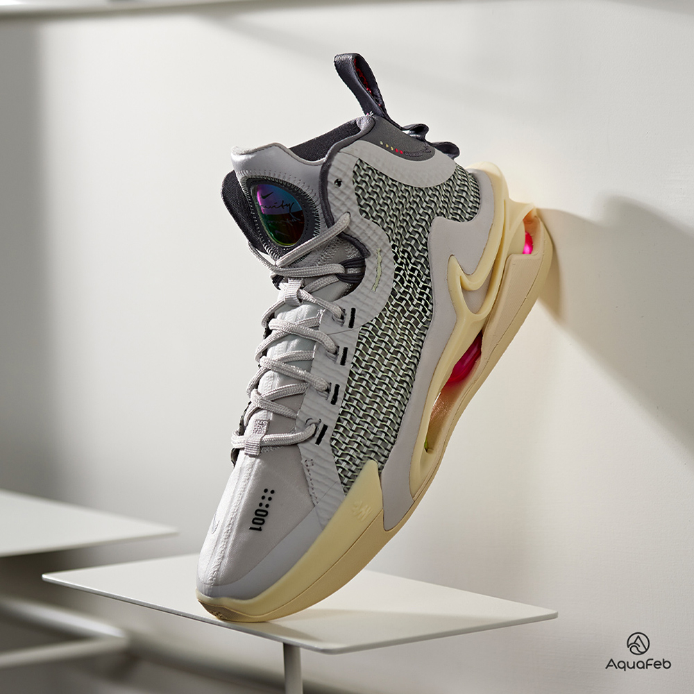Nike Air Zoom G.T. Jump EP 男鞋 灰白色 高筒 包覆 避震 籃球鞋 DC9039-002
