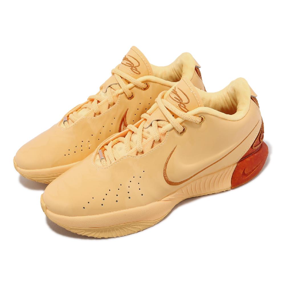 Nike 耐吉 籃球鞋 LeBron XXI EP Sunshine 粉橘 LBJ 21代 男鞋 FV2346-800