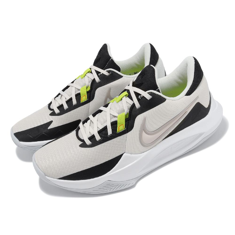 Nike 耐吉 籃球鞋 Precision VI 米白 黑 男鞋 低筒 實戰 運動鞋 DD9535-004