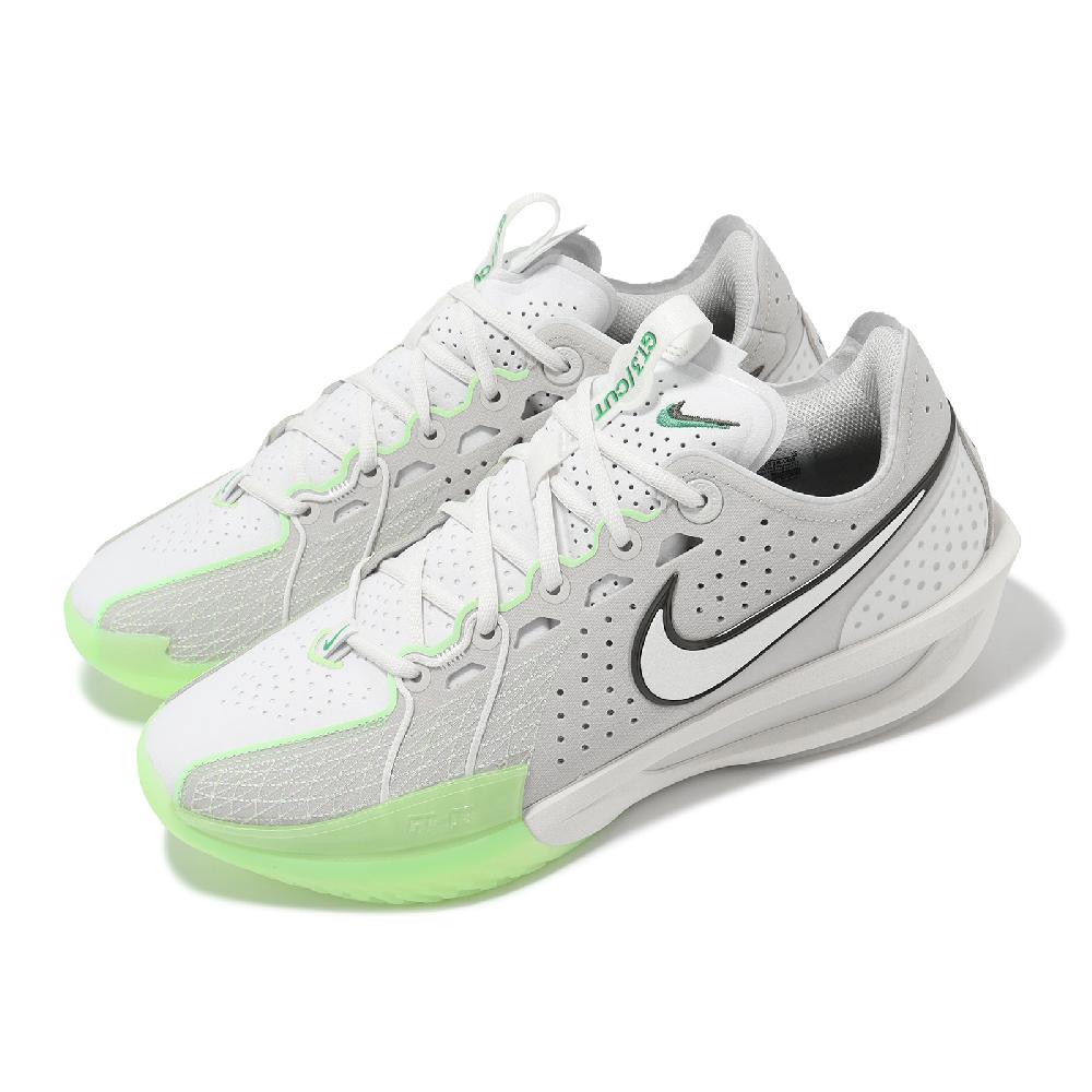 Nike 耐吉 籃球鞋 G.T. Cut 3 EP 男鞋 灰 綠 ZoomX 緩衝 回彈 抗扭 GT 三代 DV2918-003
