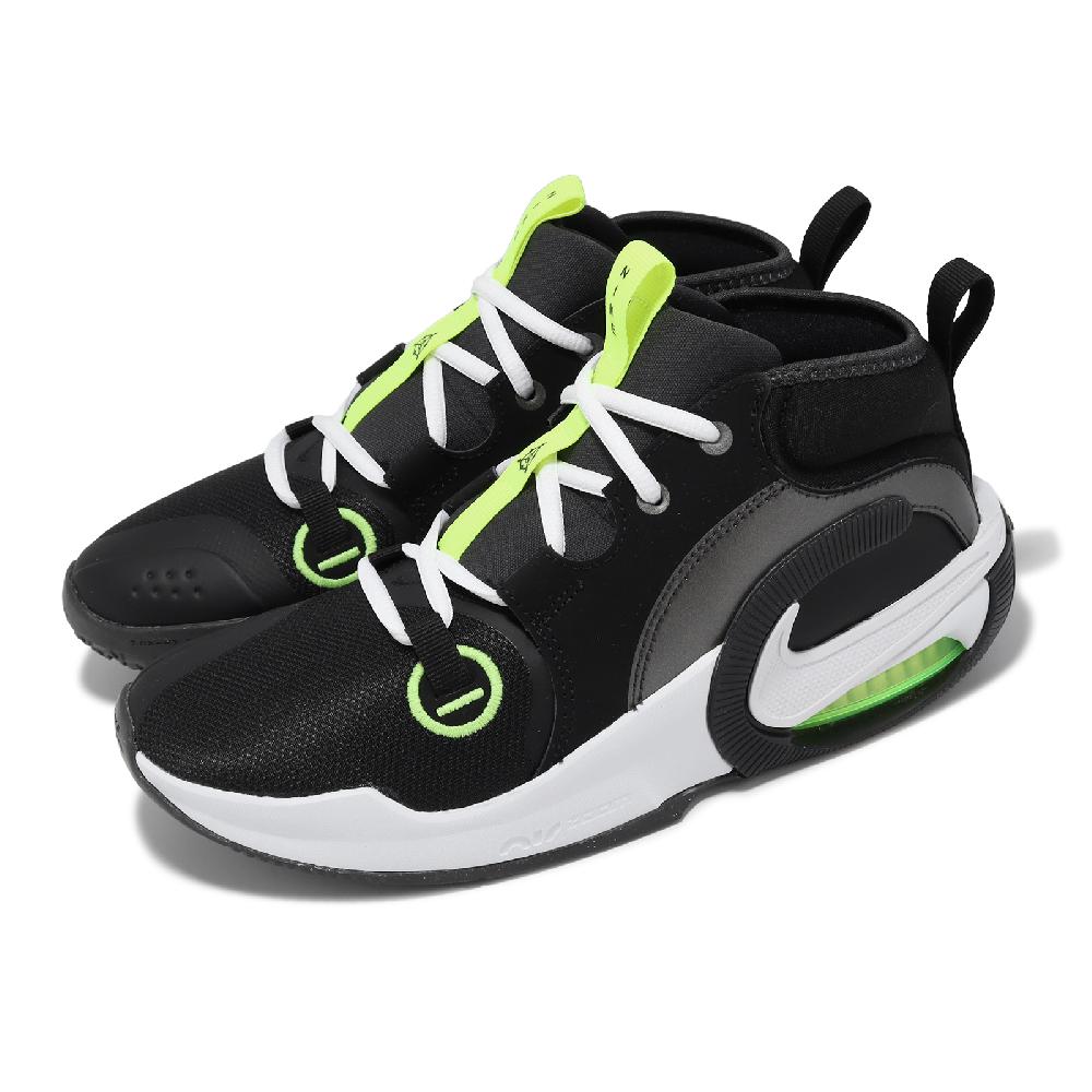 Nike 耐吉 籃球鞋 Air Zoom Crossover 2 大童 女鞋 黑 綠 白 緩震 氣墊 運動鞋 FB2689-001