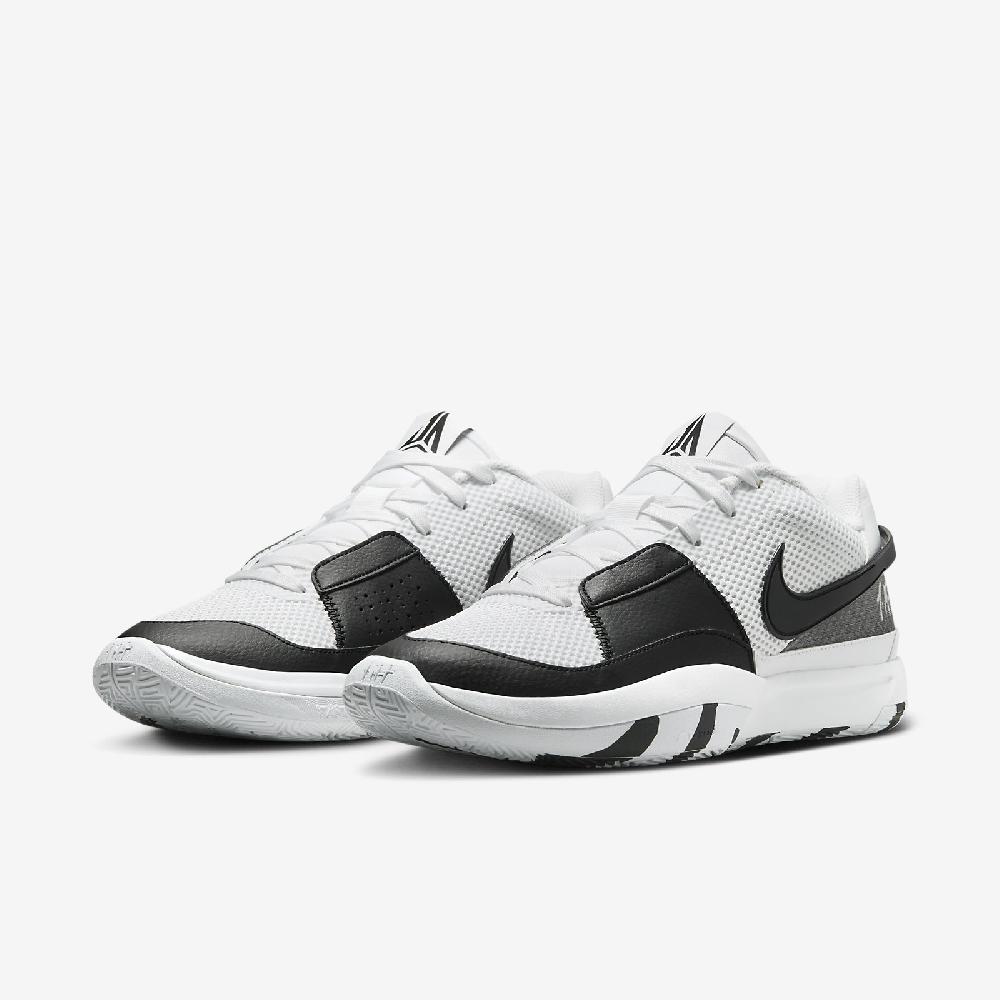 Nike 耐吉 籃球鞋 JA 1 EP Scratch 2.0 白 黑 爪痕 男鞋 莫蘭特 DR8786-101