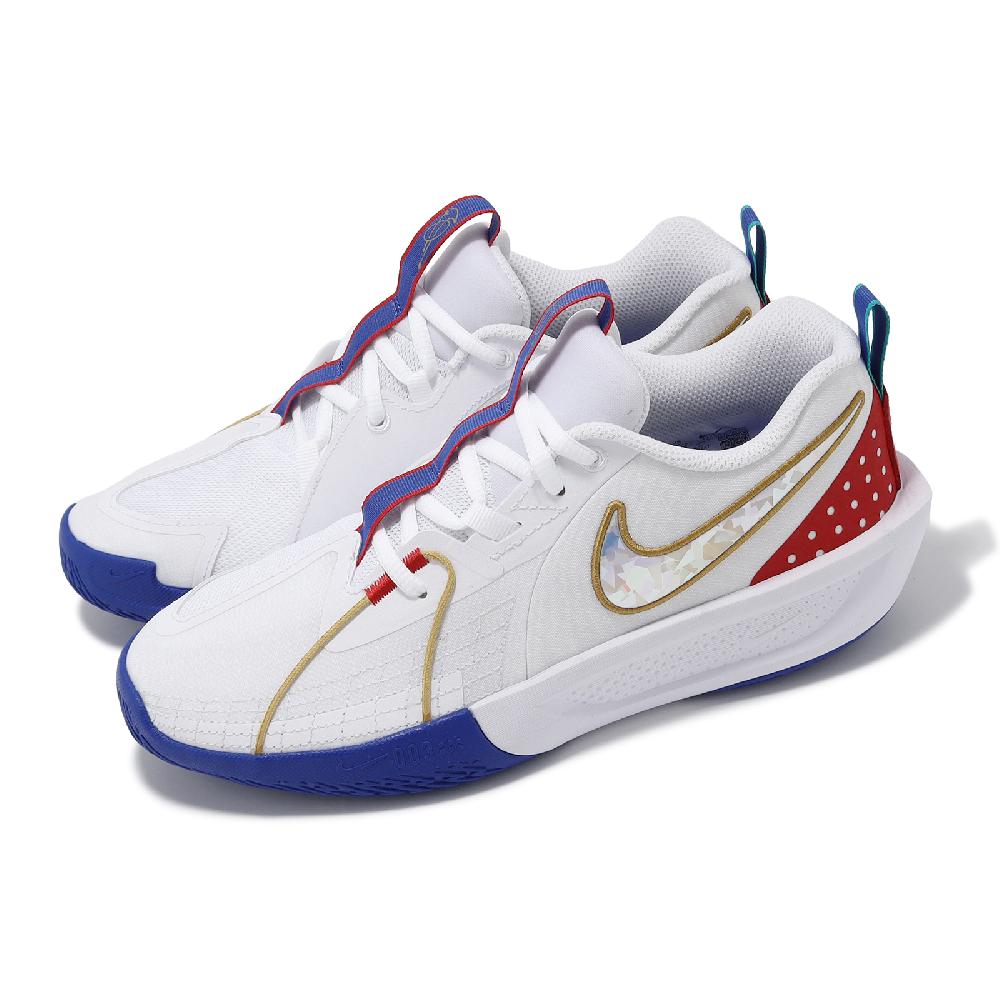 Nike 耐吉 籃球鞋 G.T. Cut 3 SE GS All-Star 大童 女鞋 白 紅 藍 氣墊 FJ7012-100